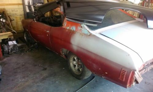 1972 chevrolet chevelle ss clone project car ls engine included no reserve!!