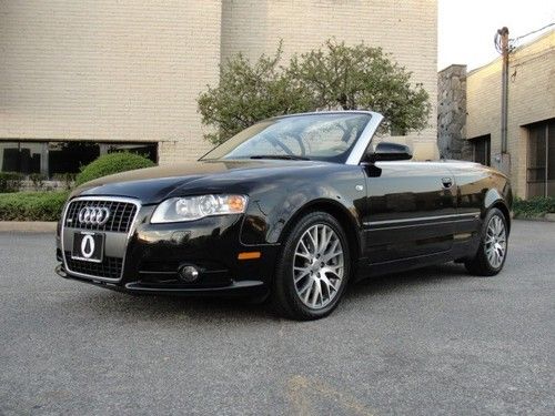 Beautiful 2009 audi a4 2.0t quattro convertible s-line, only 32,138 miles