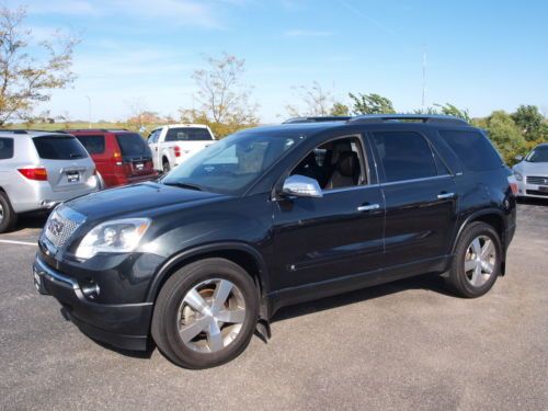 2009 gmc acadia slt 1 / leather / dual roofs / dvd / 4x4