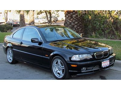 2003 bmw 330ci coupe sport package/premium package clean pre-owned