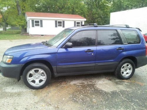 2003 subaru forester x wagon 4-door 2.5l