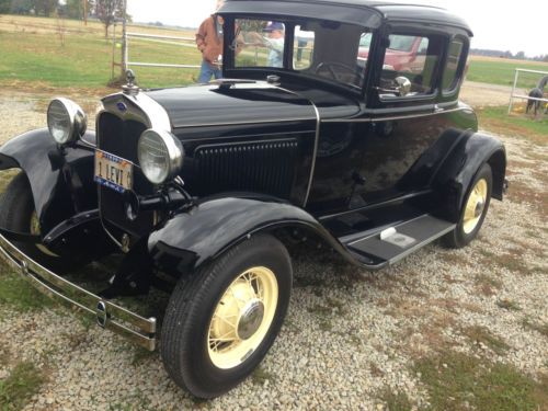 1930 ford model a 2 door coupe