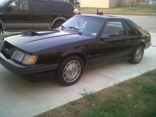 1986 ford mustang svo - excellent - unmodified