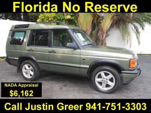 No reserve 2001 land rover discovery ii florida