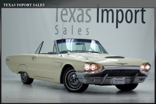 Restored 1965 ford thunderbird convertible,tbird,100-pictures!