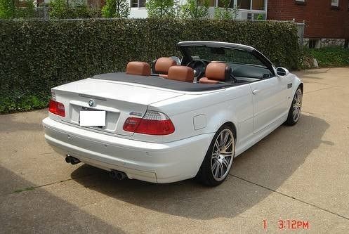 2003 bmw m3, e46 white, cinnamon 2nd owner, 29.5k miles no accidents