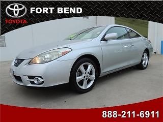 2007 toyota camry solara coupe v6 auto sle jbl leather moonroof alloy bags