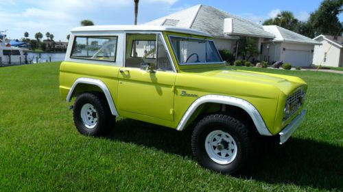 1972 ford bronco-full restoration
