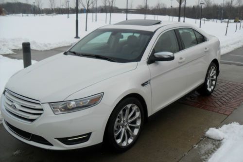 2013 ford taurus limited 3.5l/no reserve/navi/htd/cooled/20&#039;s/sunroof/rebuilt