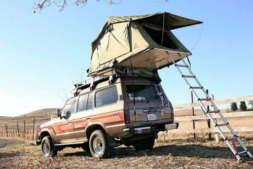 1988 turbo diesel hj61 with roof top tent