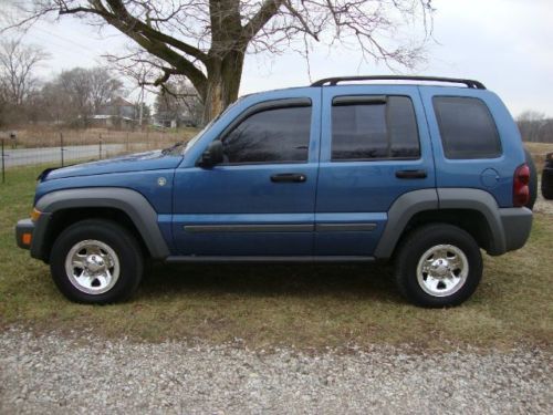 2005 jeep liberty trail rated 4x4 4wd v6 3.7 liter auto tinted windows rust free