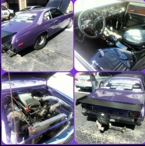 1973 plymouth duster twin turbo 1500 horsepower
