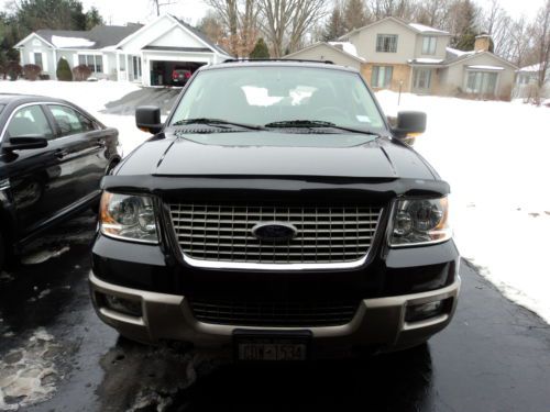 2004 ford expedition eddie bauer suv 4 x 4 only 85k miles moonroof, dvd, tow pkg