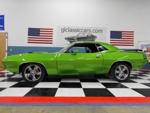1970 plymouth cuda 440 resto mod pro touring show car new build low reserve