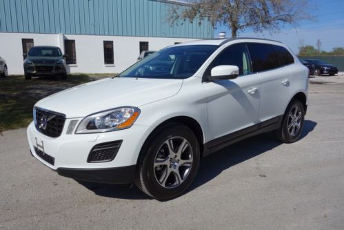 2013 volvo t6 xc60 awd 3.0l turbo leather w/ heated fron and rear