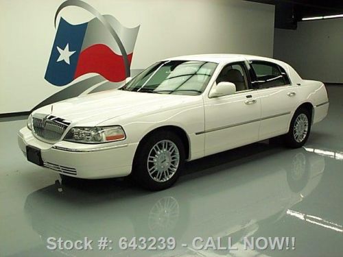 2008 lincoln town car signature ltd leather 6pass 66k! texas direct auto