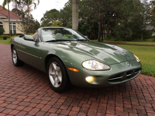 1999 jaguar xk8 convertible 19k miles 1-owner leather $70k msrp immaculate