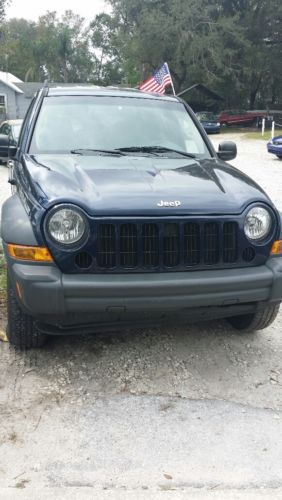 2006 jeep liberty renegade sport utility 4x4 4-door 3.7l trail rated edition