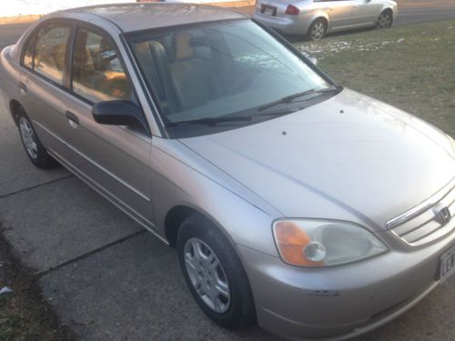 2001 honda civic lx, manual, low miles, great condition!