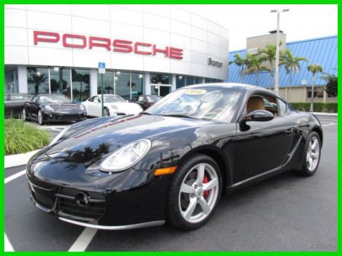 06 black manual:6-speed 3.4l h6 cayman s coupe *heated leather seats *low miles