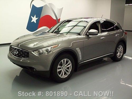 2010 infiniti fx35 sunroof leather rear cam only 48k mi texas direct auto