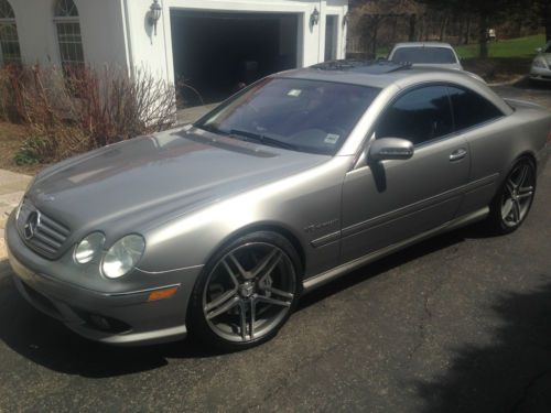 2003 mercedes benz cl 55 amg rare/supercharged/63 amg rims/low miles/no reserve