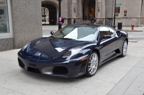 2006 ferrari f430 coupe pozzi blue 6 speed manual!! challenge wheels ceramics!!!