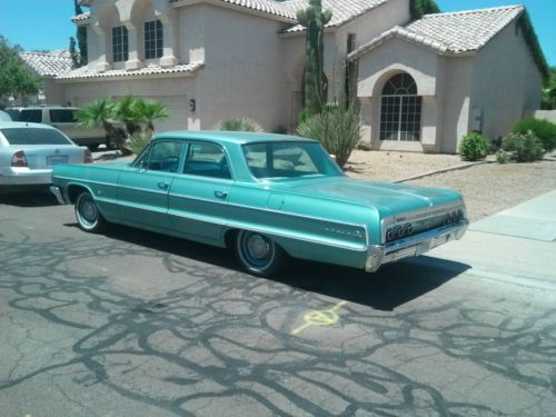Classic 1964 chevy impala 4 door in good running condition