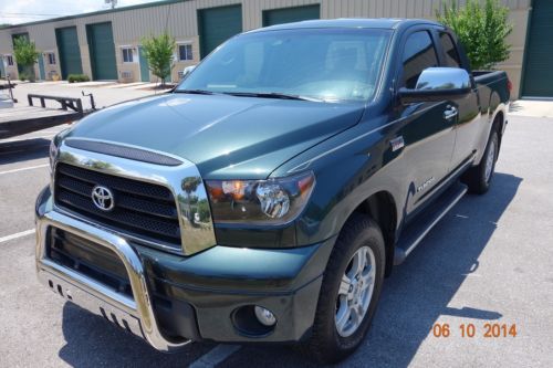 2008 toyota tundra double cab 4x4 limited leather i-force 5.7l only 56k miles