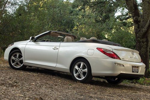 2008 toyota solara convertible sle, 53,400 miles, absolute mint, inside and out