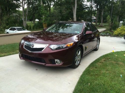 2012 acura tsx sedan low miles