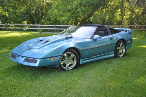 1987 chevrolet corvette blue greenwood daytona custom convertible