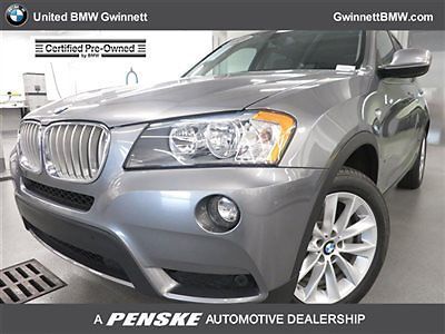Xdrive28i low miles 4 dr automatic gasoline 2.0l 4 cyl space gray metallic