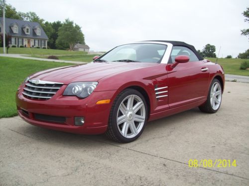 2005 chrysler crossfire limited convertible 2-door 3.2l