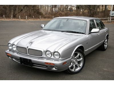 2001 jaguar xjr serviced california supercharged chrome rims low miles navi rare