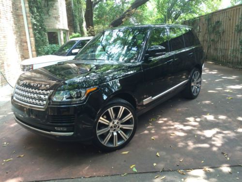 2014 land rover range rover supercharged (sc)