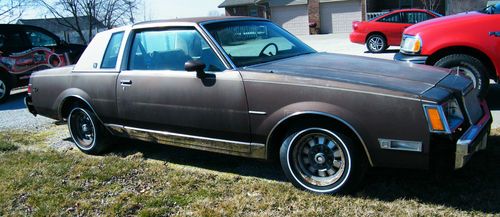 1981 buick regal limited v8 good running car, rare pontiac engine 247k miles