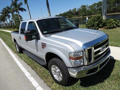 Loaded 2008 lariat 4x4 off road crew cab diesel, 1 owner fla truck - extra nice