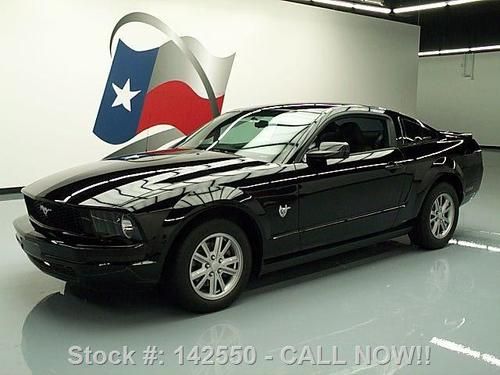 2009 ford mustang v6 deluxe 5-speed spoiler only 40k mi texas direct auto