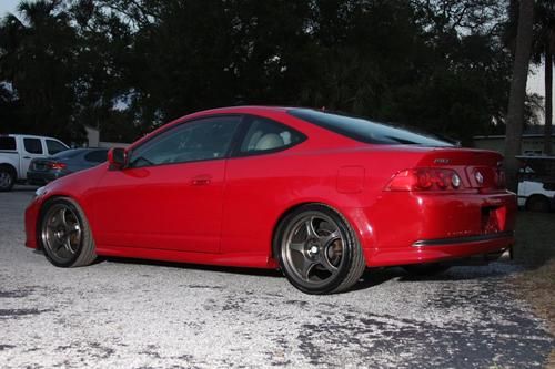 2005 acura rsx type s red 81k tein coilovers dc sport 5zigen fujibitsu k20z1 dc5