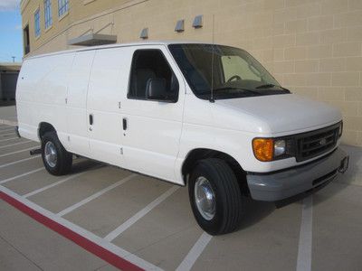 Look at this one owner texas own 2006 e-350 cargo van low miles