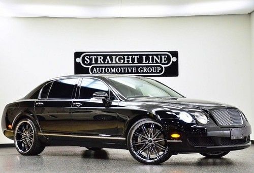 2006 bentley continental flying spur black low miles