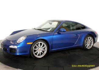 2010 blue 911 carrera, low miles, one owner, pasm, carrera wheels, bose sound!
