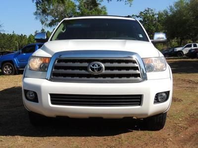 2008 toyota sequoia limited leather navi dvd  certified low miles we finance