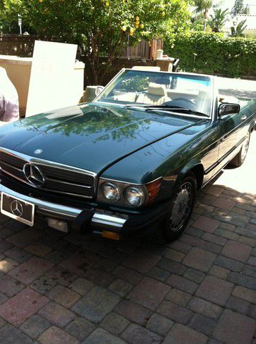 88 mercedes-benz 560sl r107 convertible restored immaculate both tops