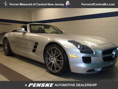 2012 mercedes-benz sls amg low miles convertible 7 speed automatic 2dr roadster