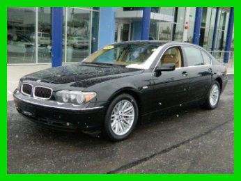 04 bmw 745li luxury leather cd navigation heated seats sunroof we finance!