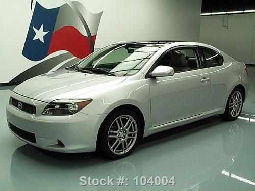 2006 scion tc automatic leather pano sunroof only 61k texas direct auto