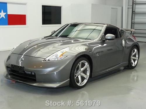 2012 nissan 370z nismo z34 #0369 6spd carbon roof 5k mi texas direct auto