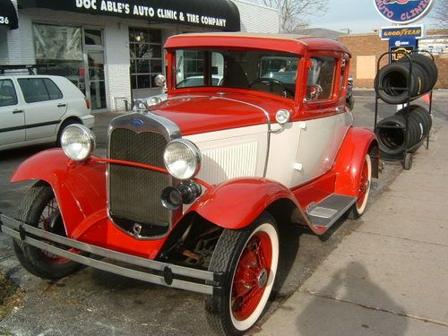 1930 ford model a 5 five window coupe rumble seat